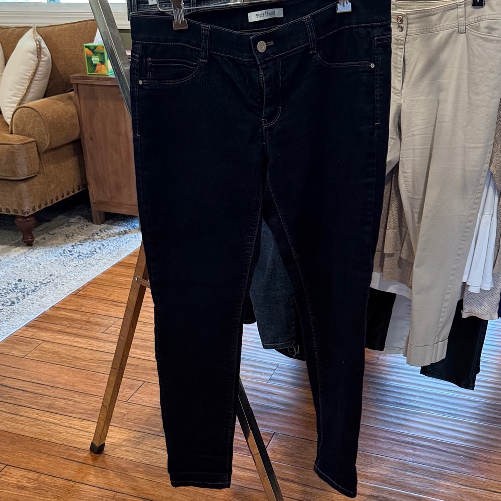 White House Black Market Dark Skinny Jeans